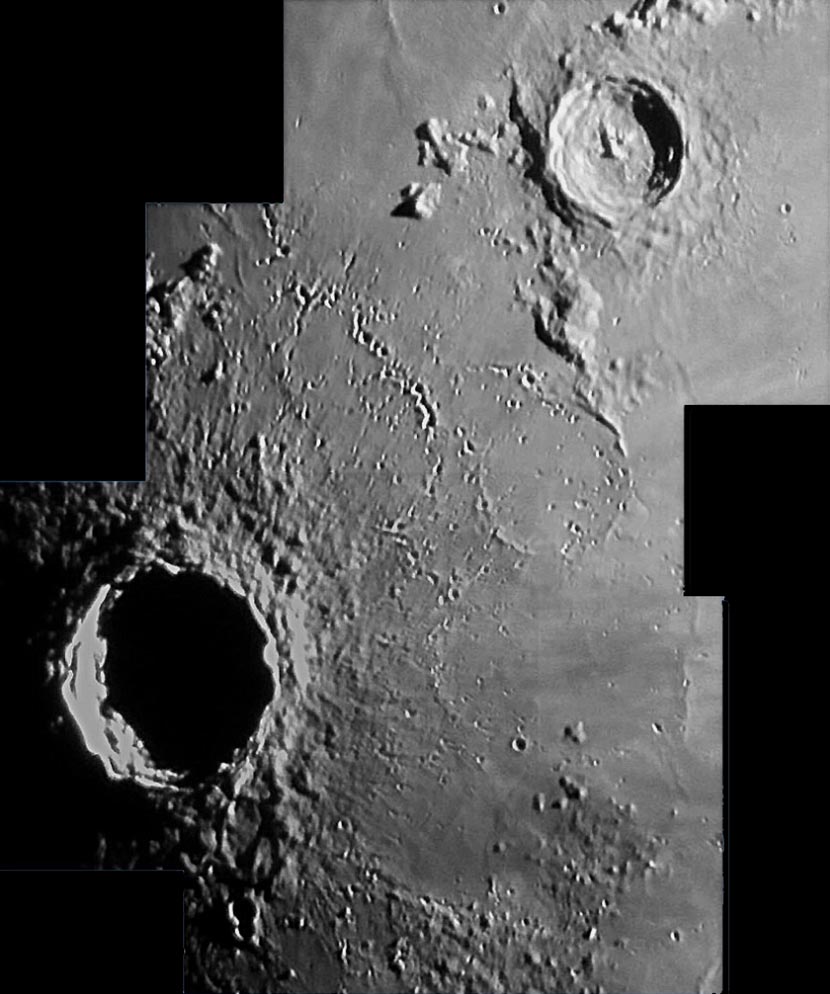 Richard Edmonds Moon Copernicus Region Mosiac